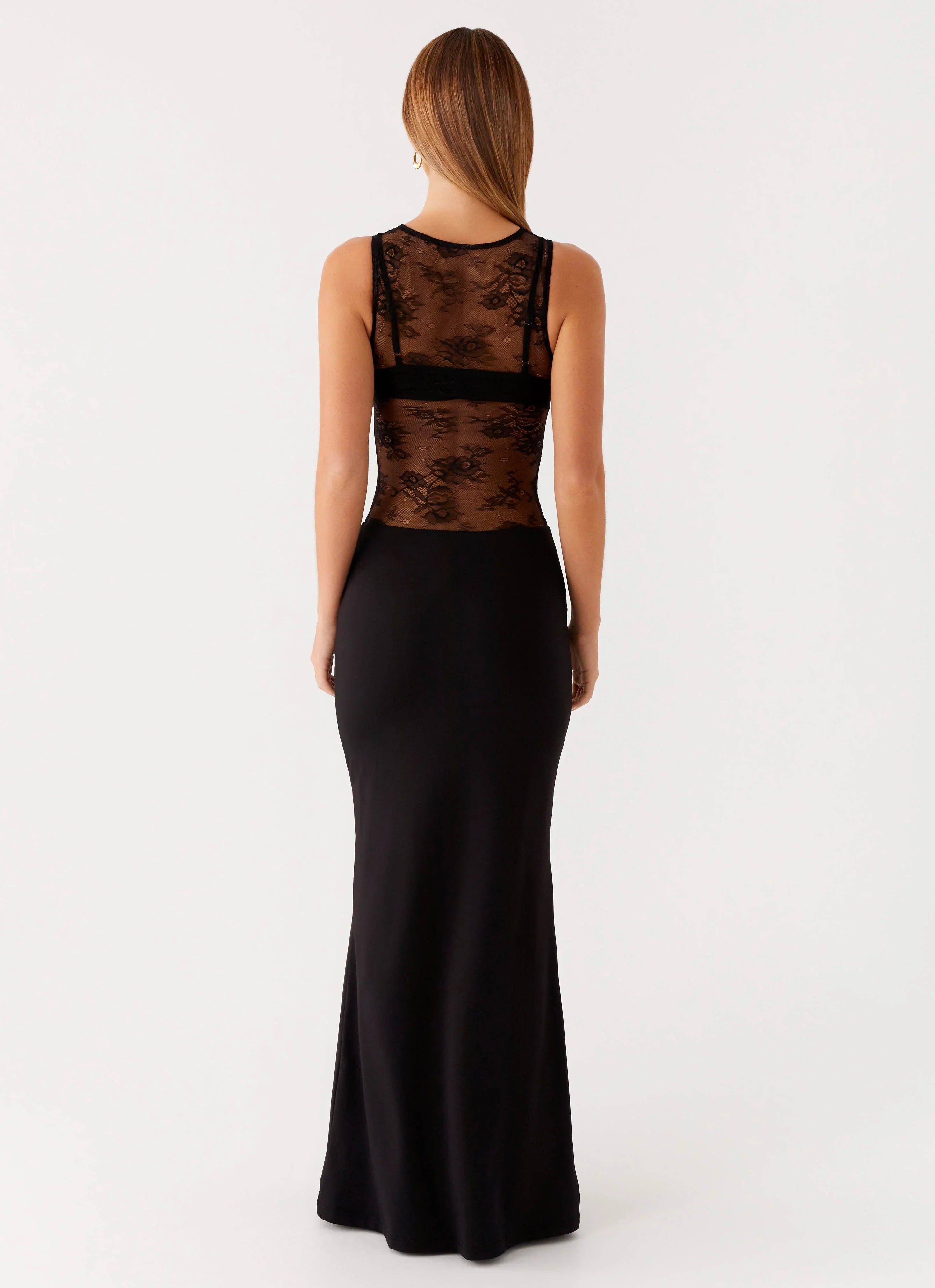 Imperial Maxi Dress - Black