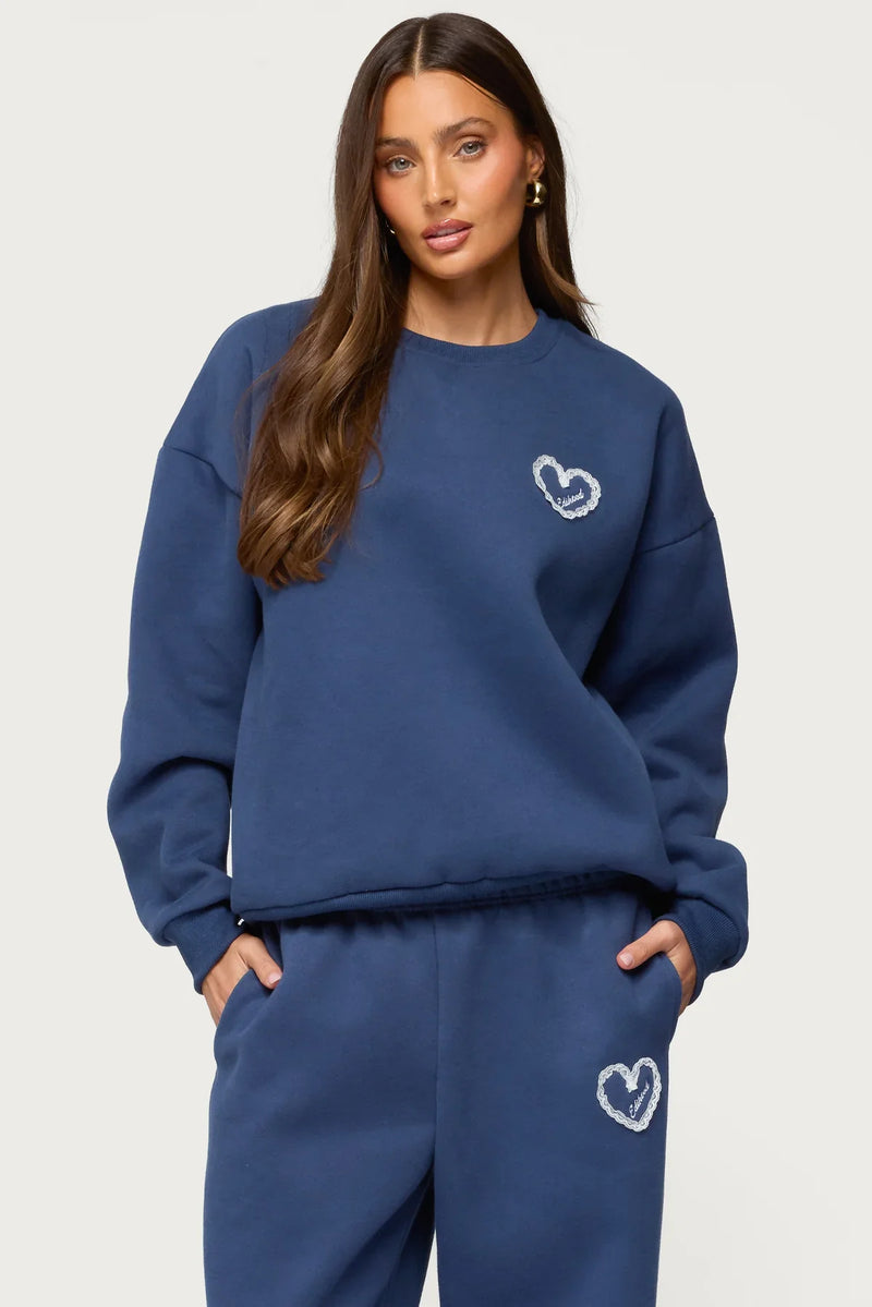 Love Edikted Oversized Sweatshirt