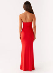 Raye Maxi Dress - Tangerine