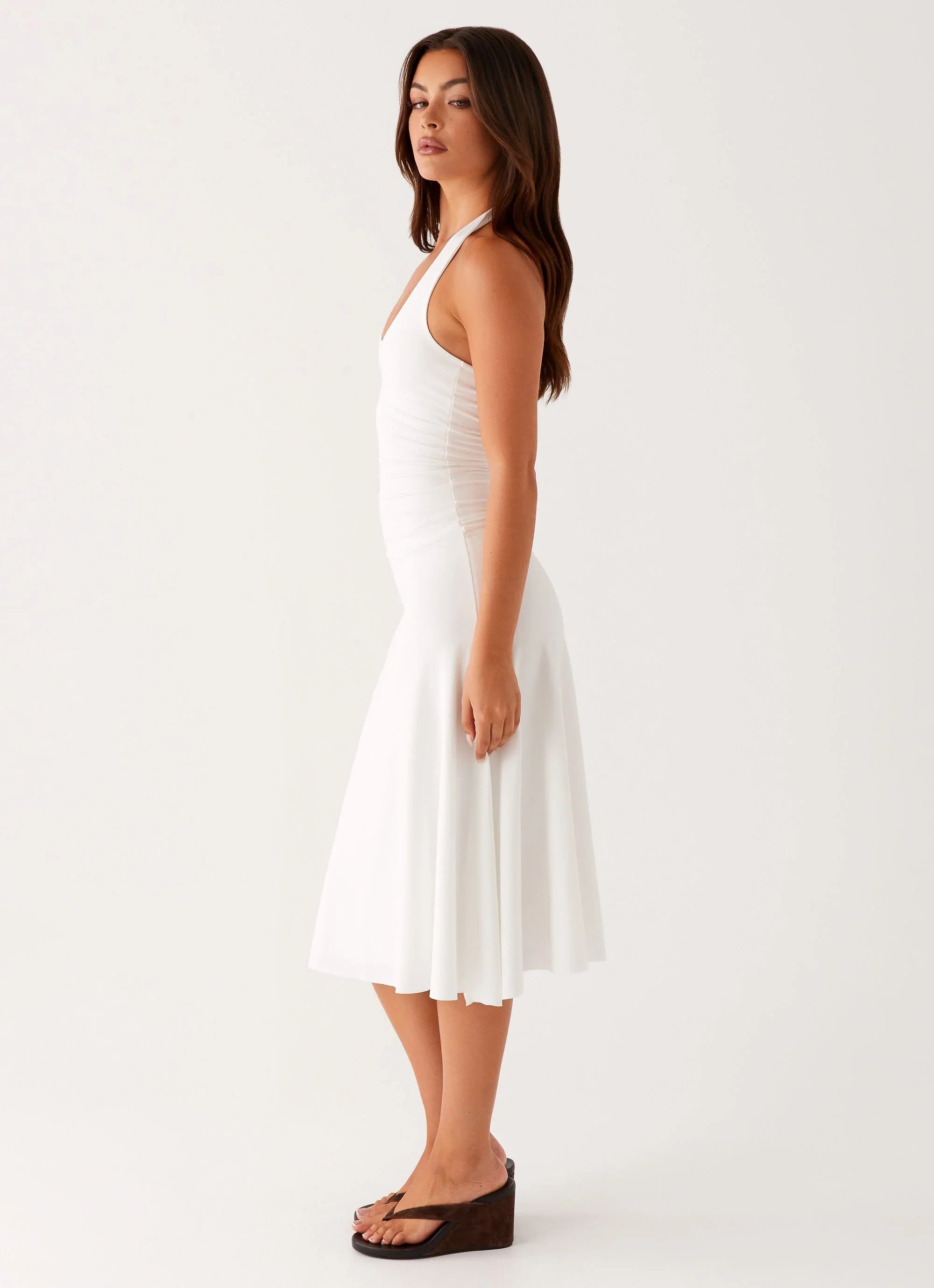Klyne Midi Dress - Ivory