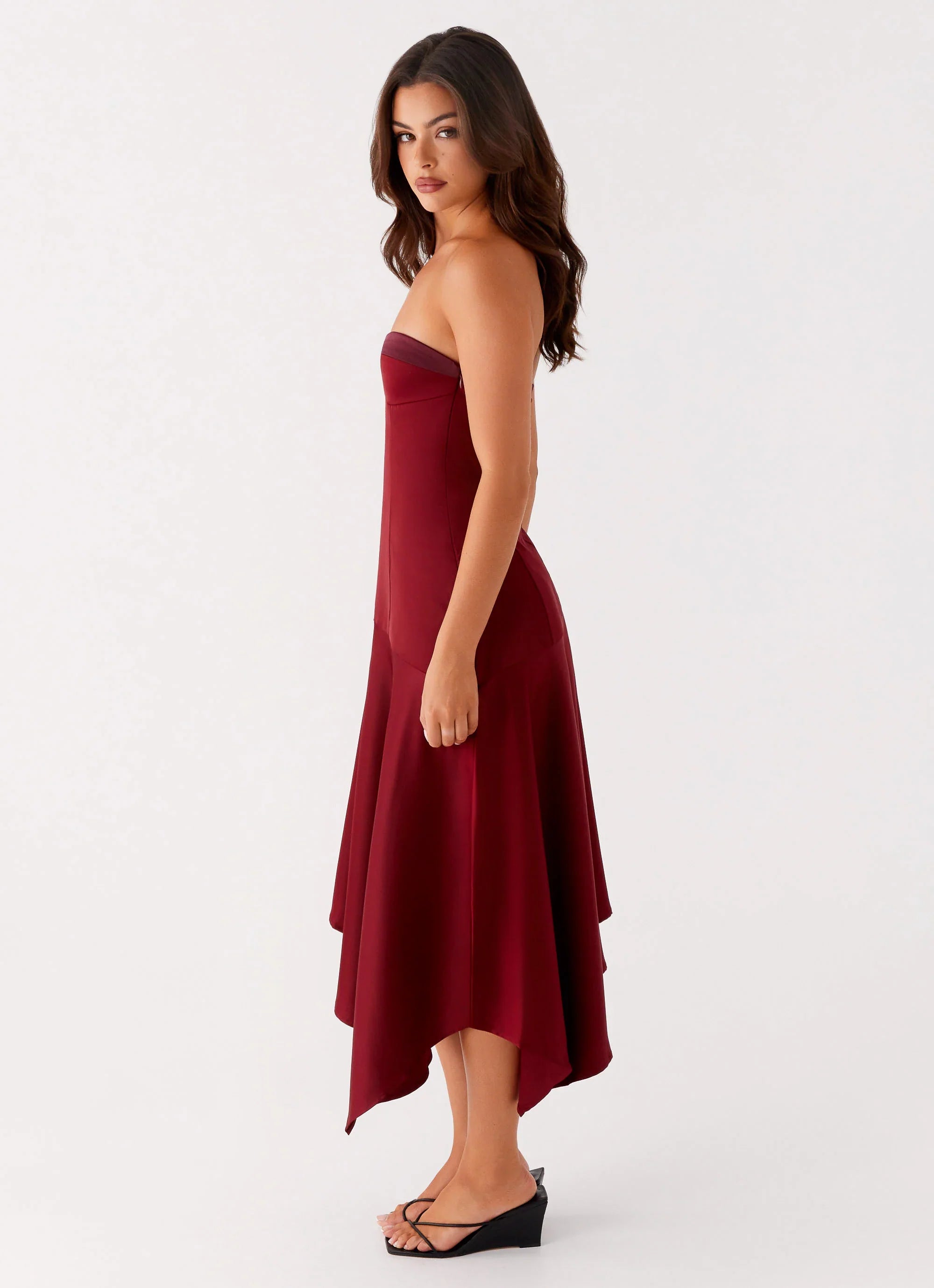 Matisse Midi Dress - Red